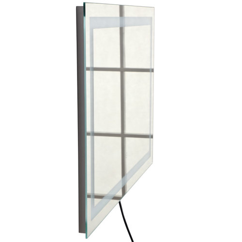 Orren Ellis Butcher Illuminated Modern & Contemporary Lighted Bathroom